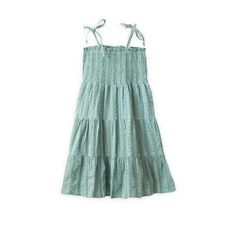 pippa dress in forest green