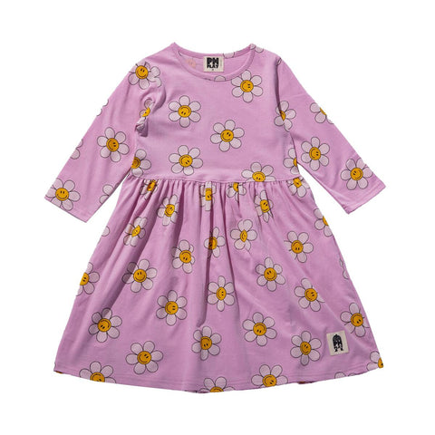 play dress | pink daisy