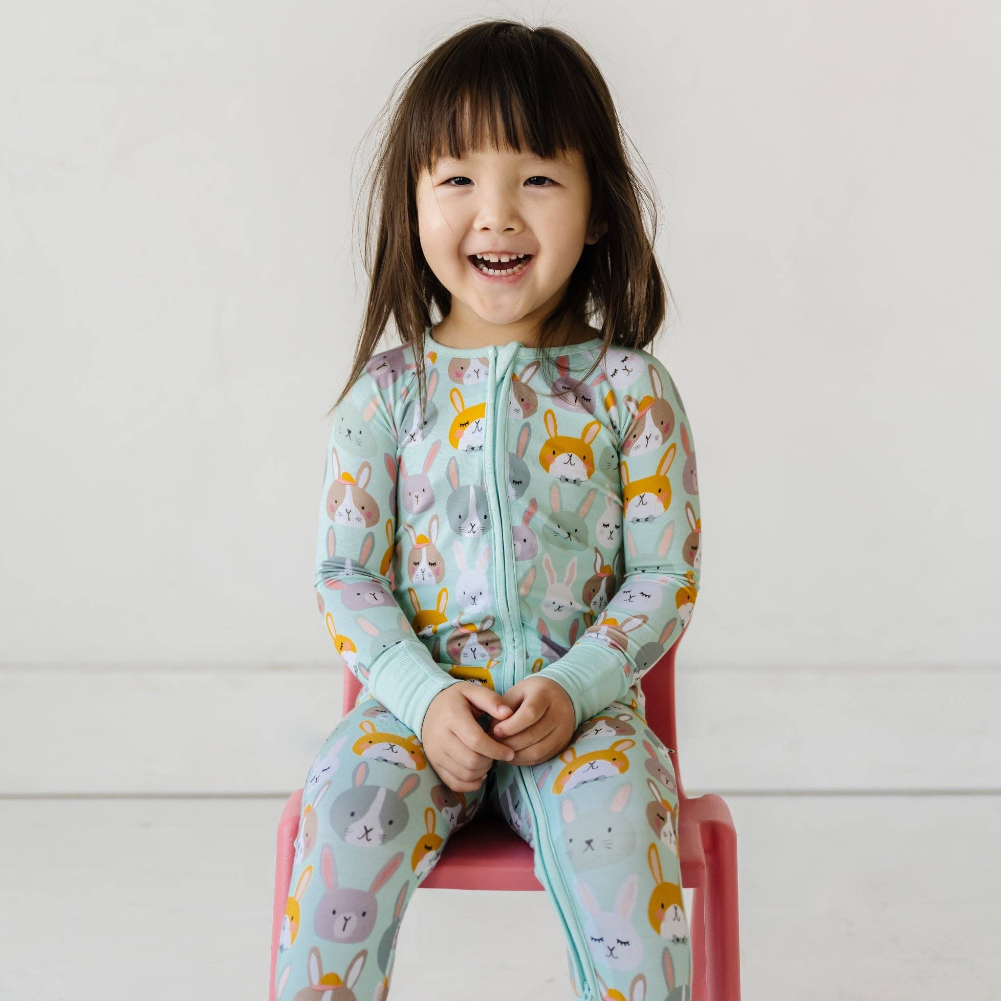 rad rabbits bamboo viscose convertible romper/sleeper