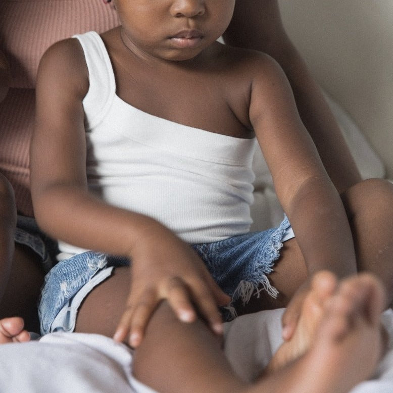 raised by water x shop kai blue one strap body suit