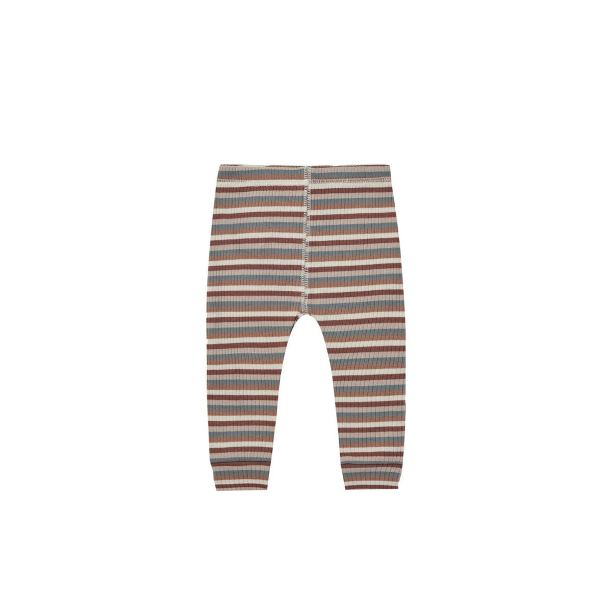 ribbed leggings | autumn stripe