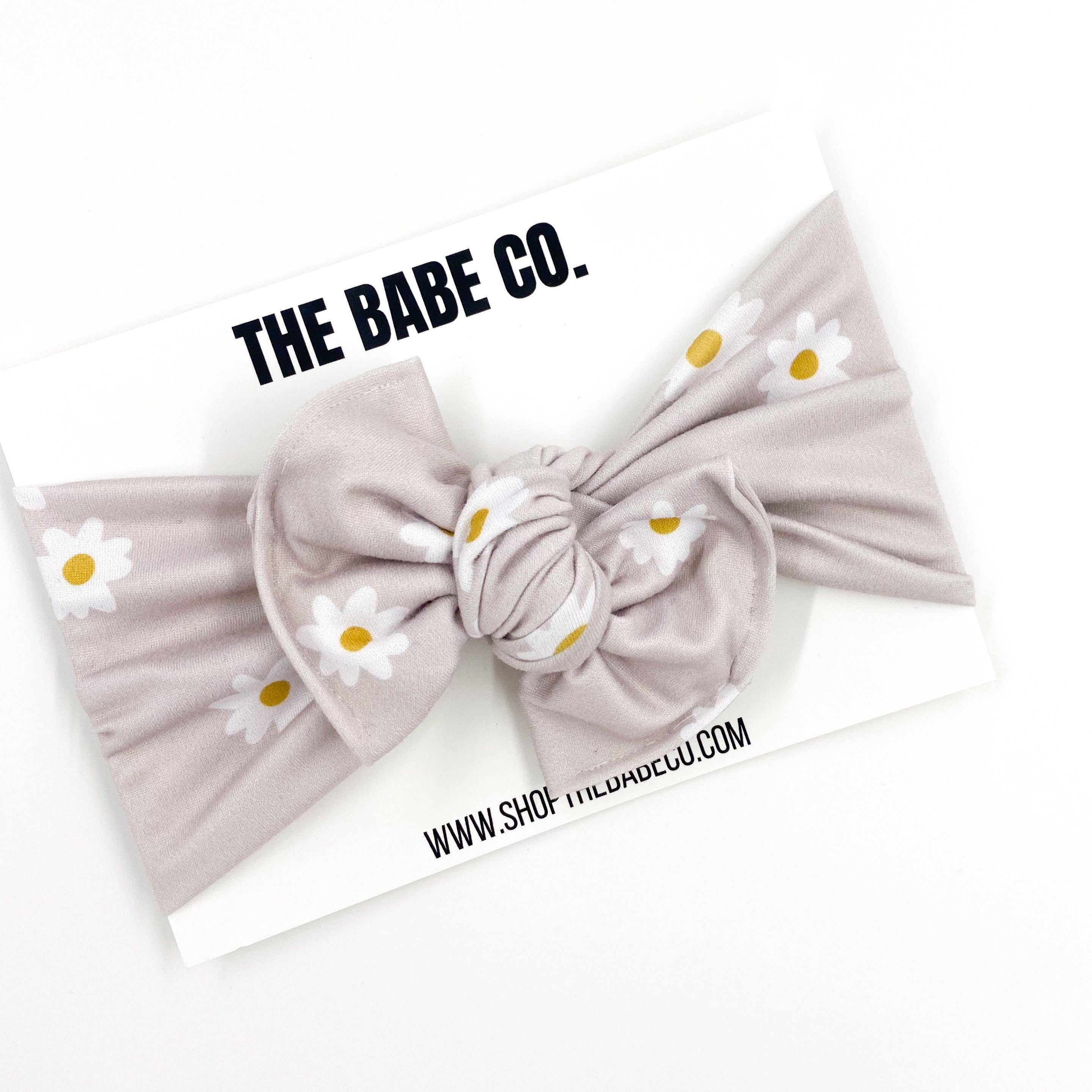 she's a daisy knotted headband