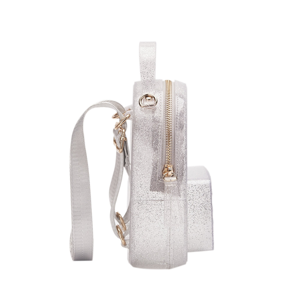 silver bee jelly mini backpack