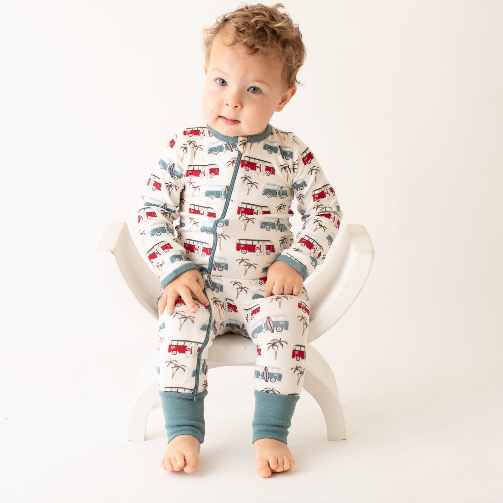 Boards & Buses Romper