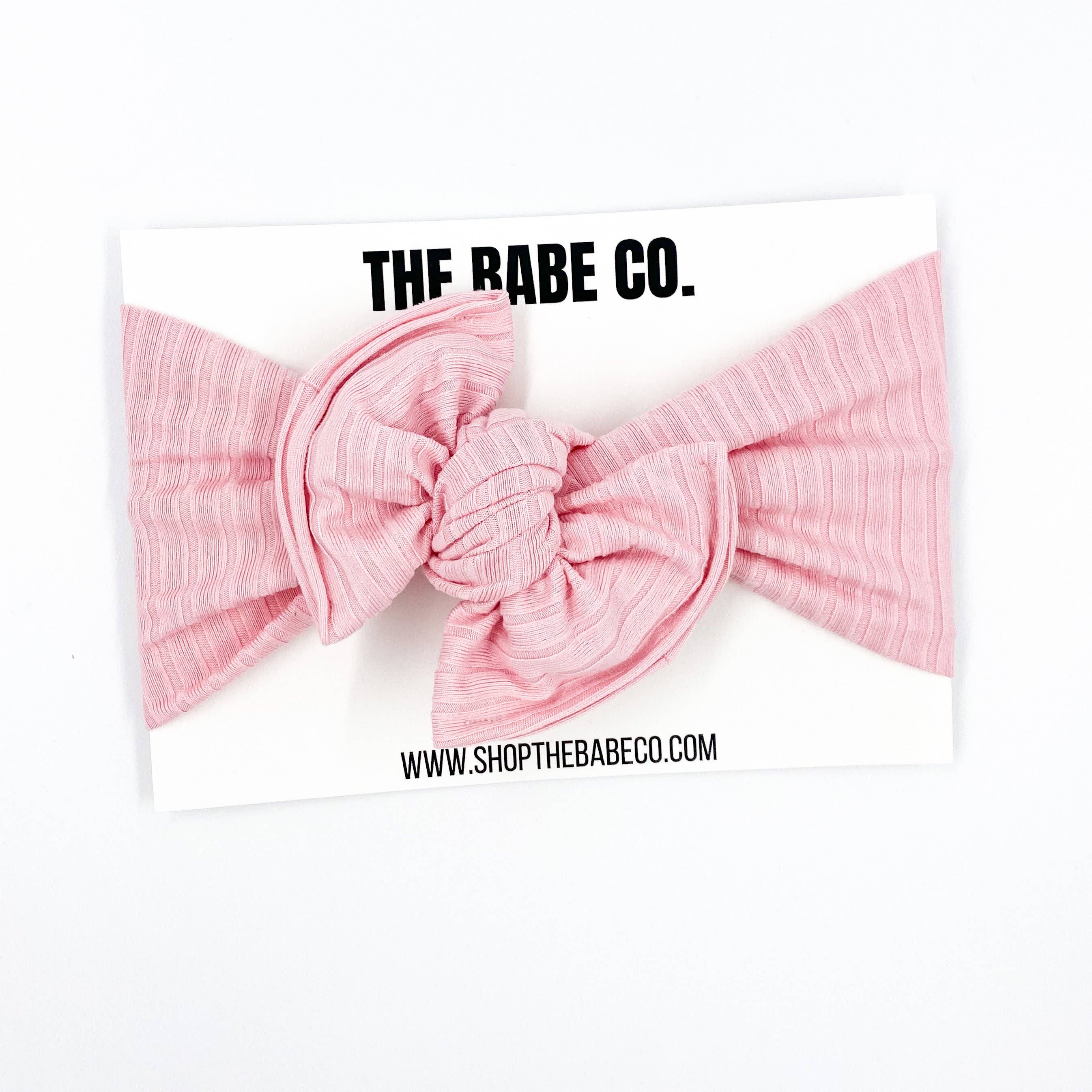 strawberry short cake knotted headband