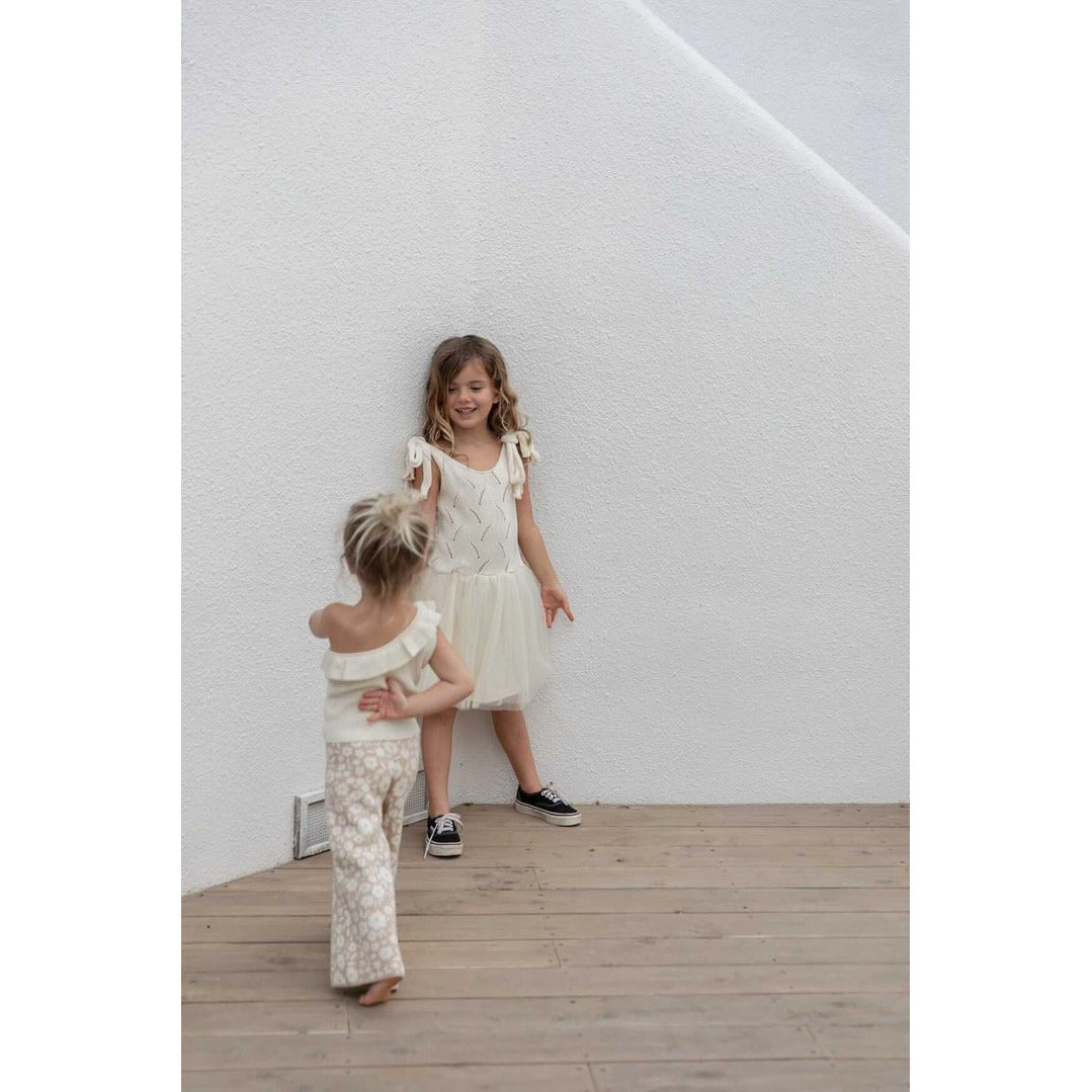 summer wren dress in butter