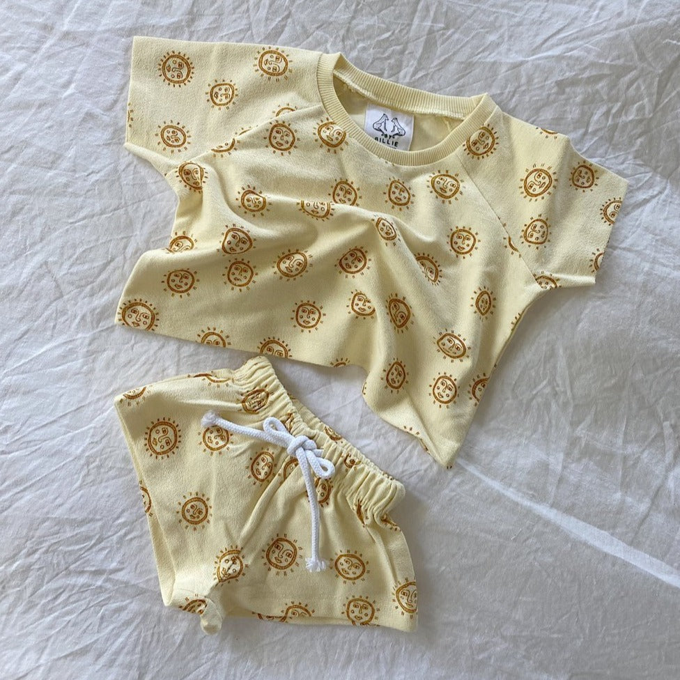 suns of arley set in cream & rust