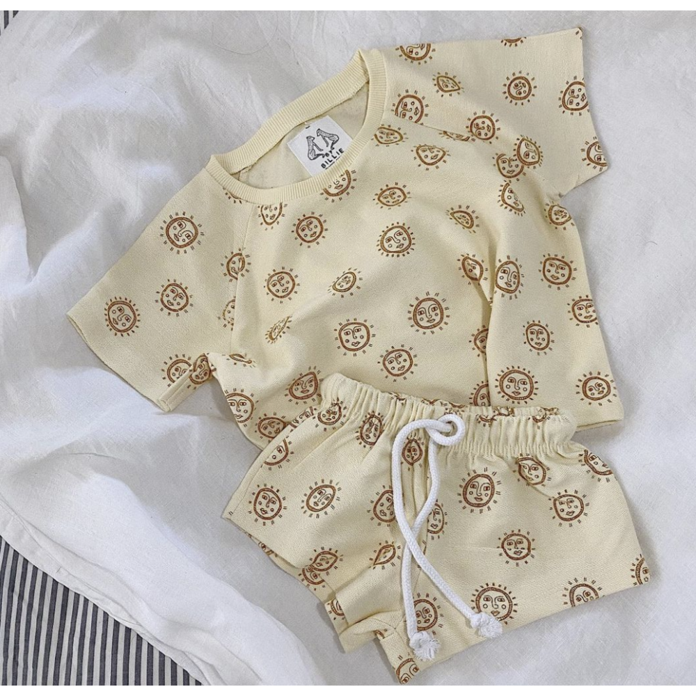 suns of arley set in cream & rust