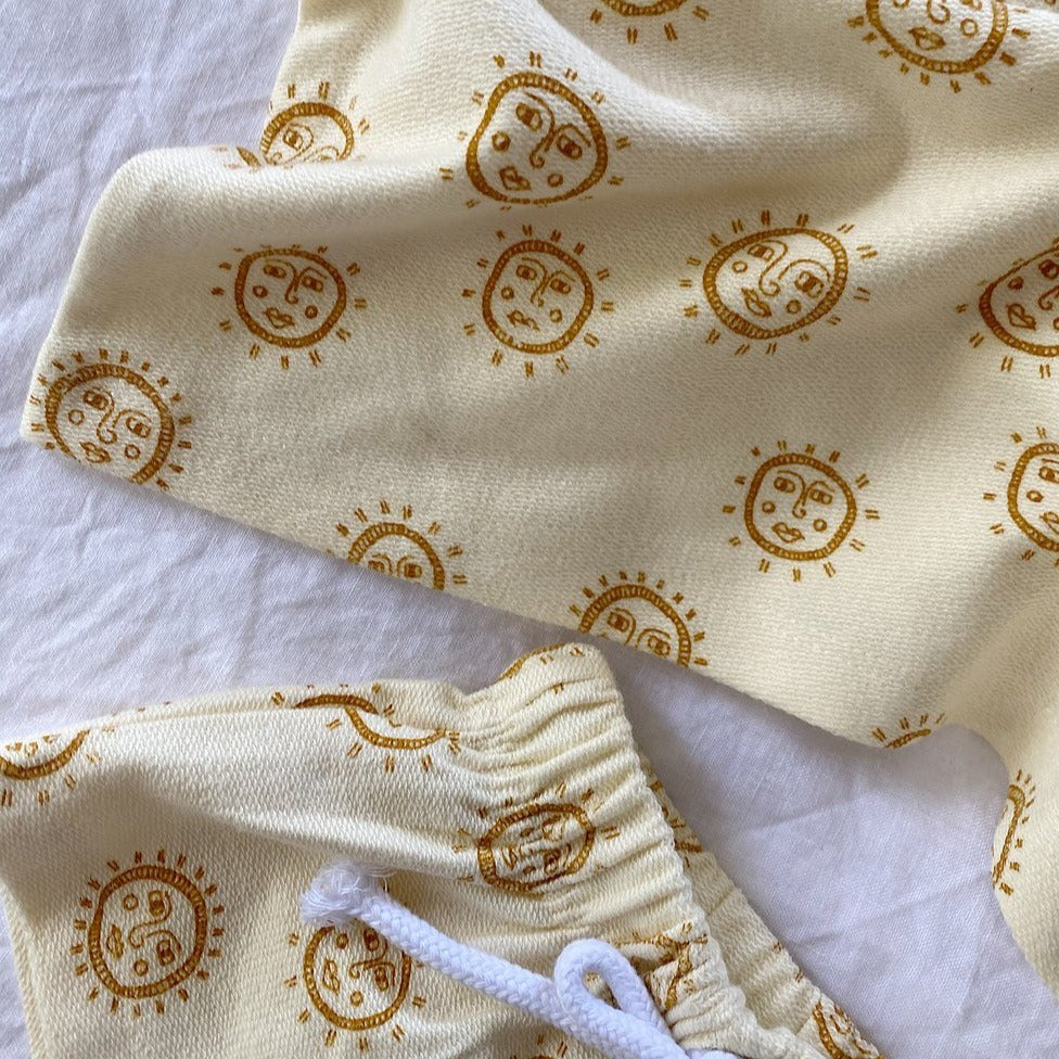 suns of arley set in cream & rust