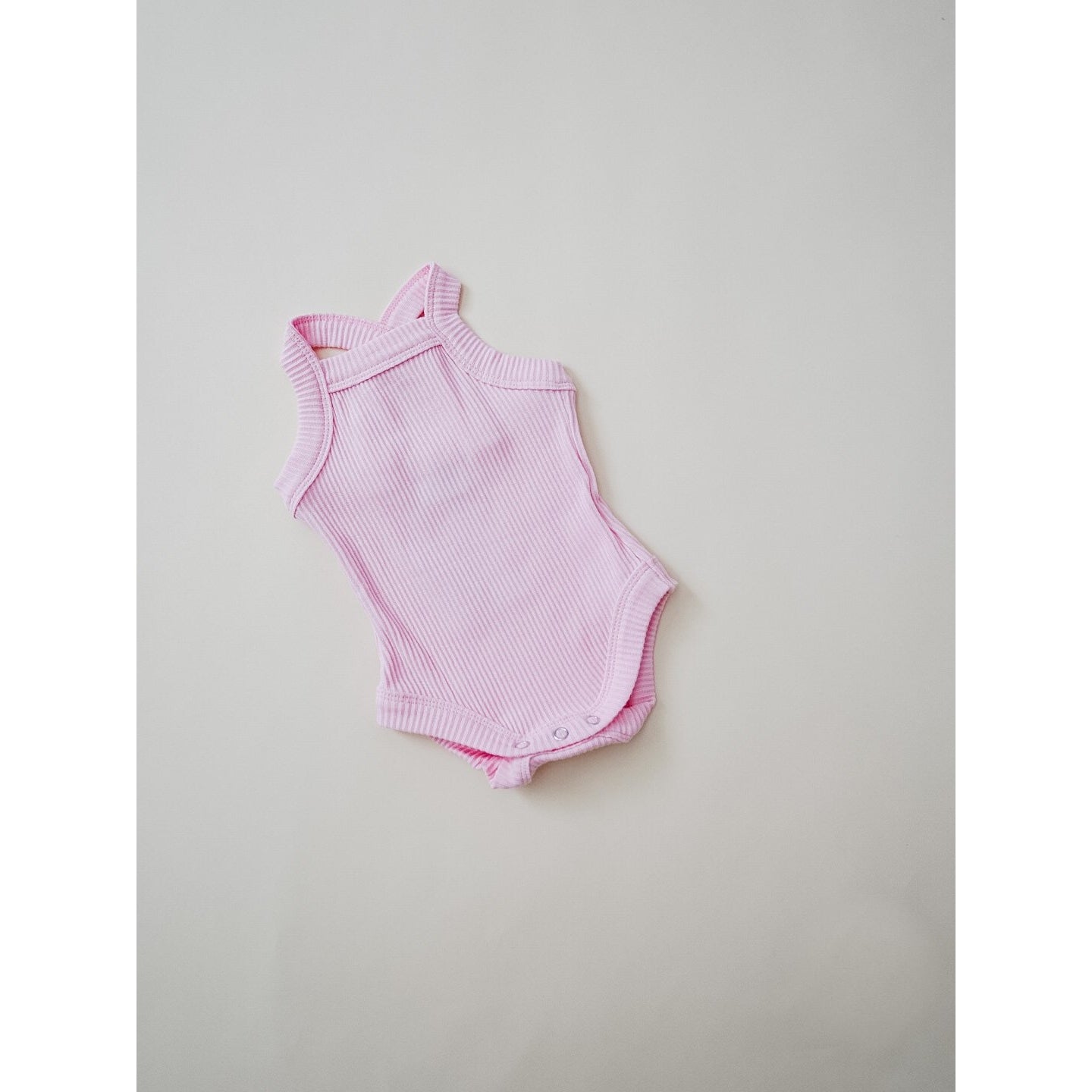 tank bodysuit in bubblegum