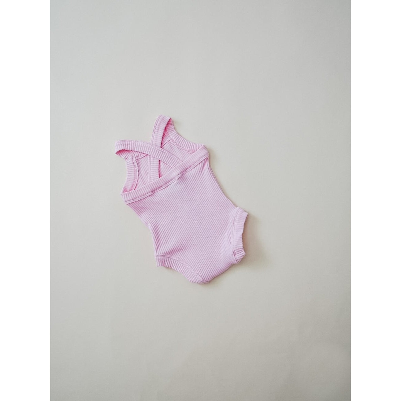 tank bodysuit in bubblegum