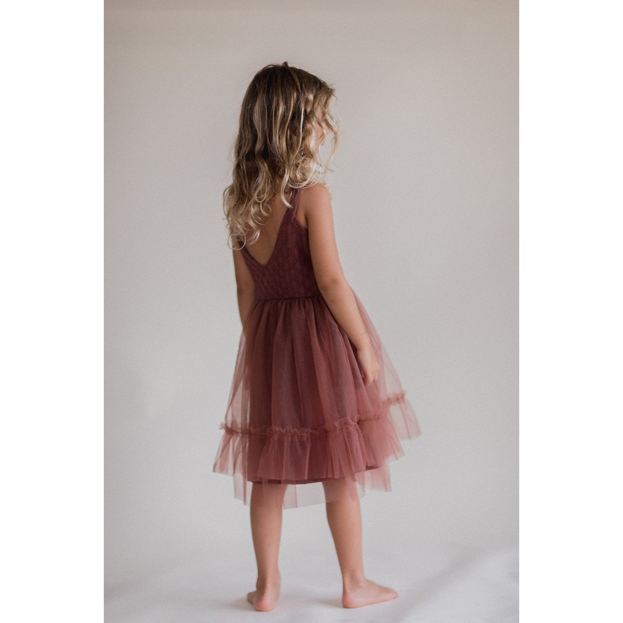 the elle dress in rosewood