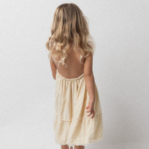 the louise dress in butter