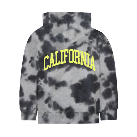 tie dye cali hoodie