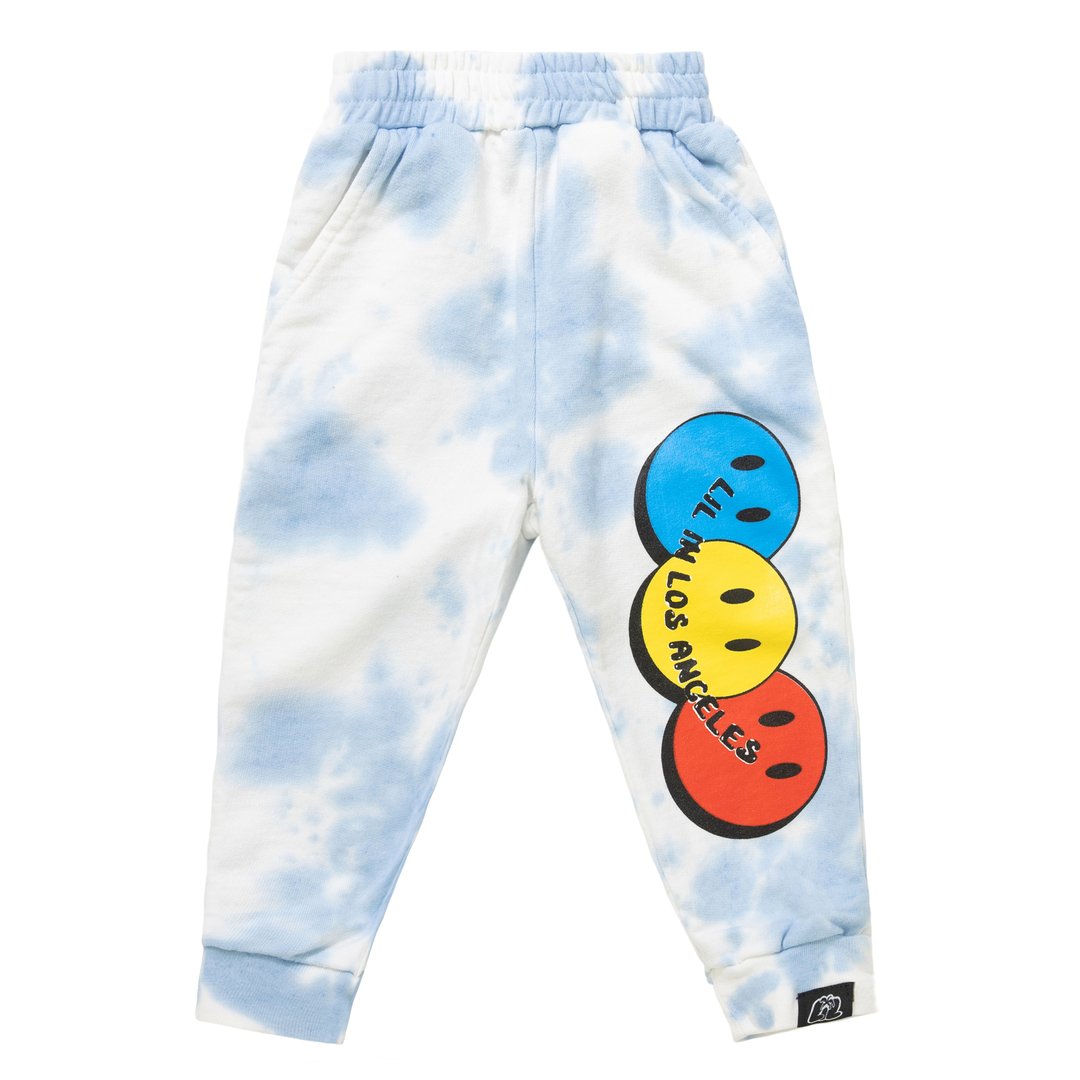 tie dye smiles sweatpant