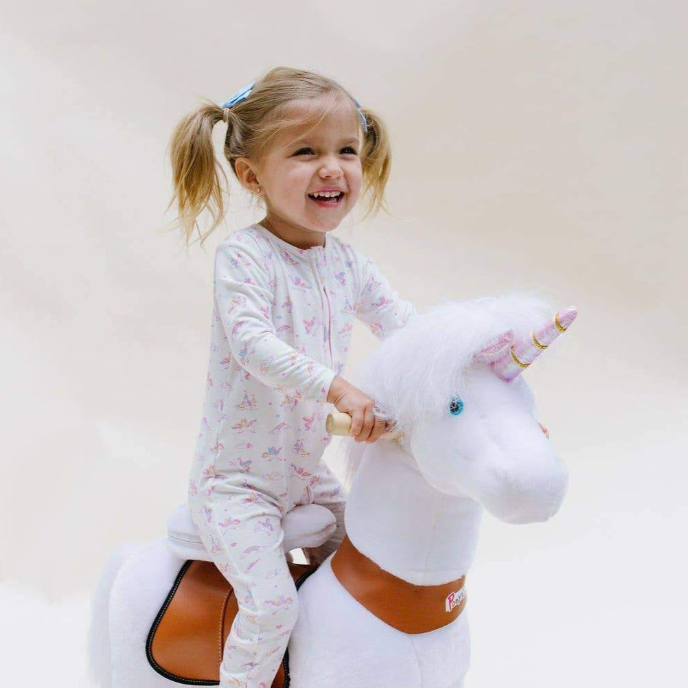 unicorn bamboo pajamas