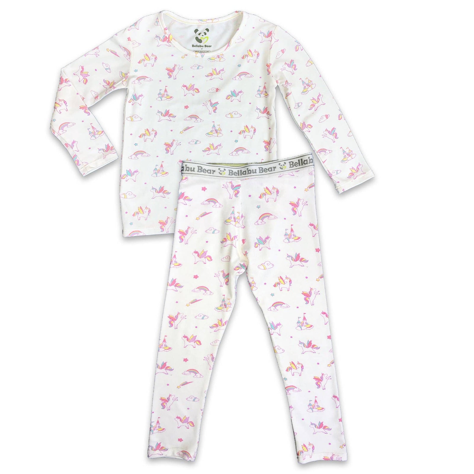 unicorn bamboo pajamas