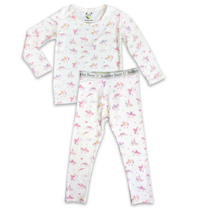 unicorn bamboo pajamas