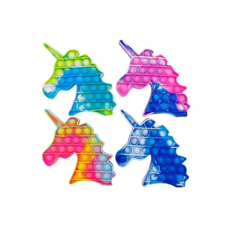 unicorn tie dye fidget toy