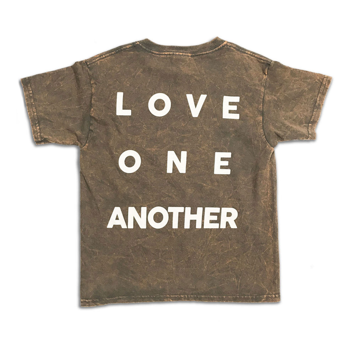 vintage charcoal grey love t-shirt