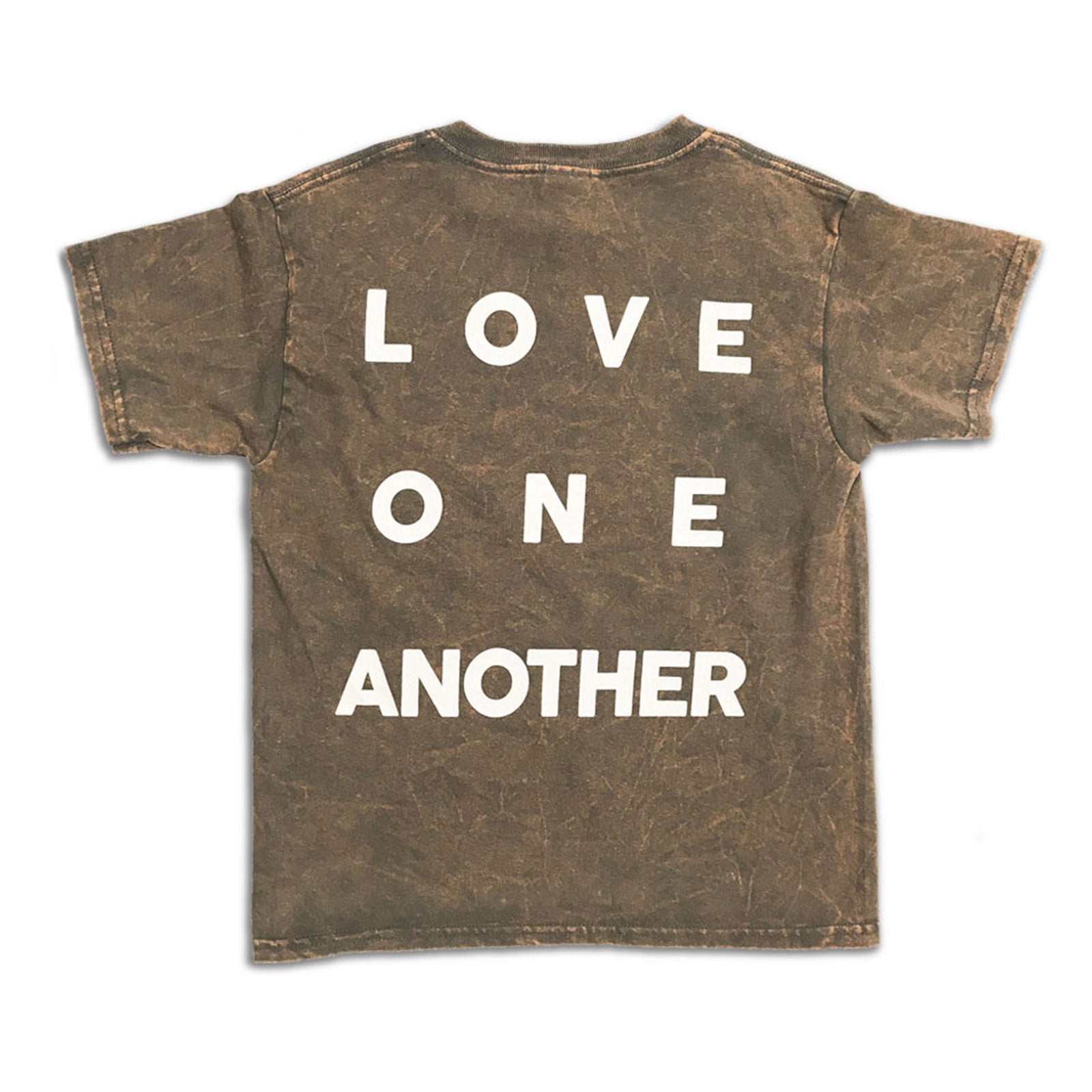 vintage charcoal grey love t-shirt