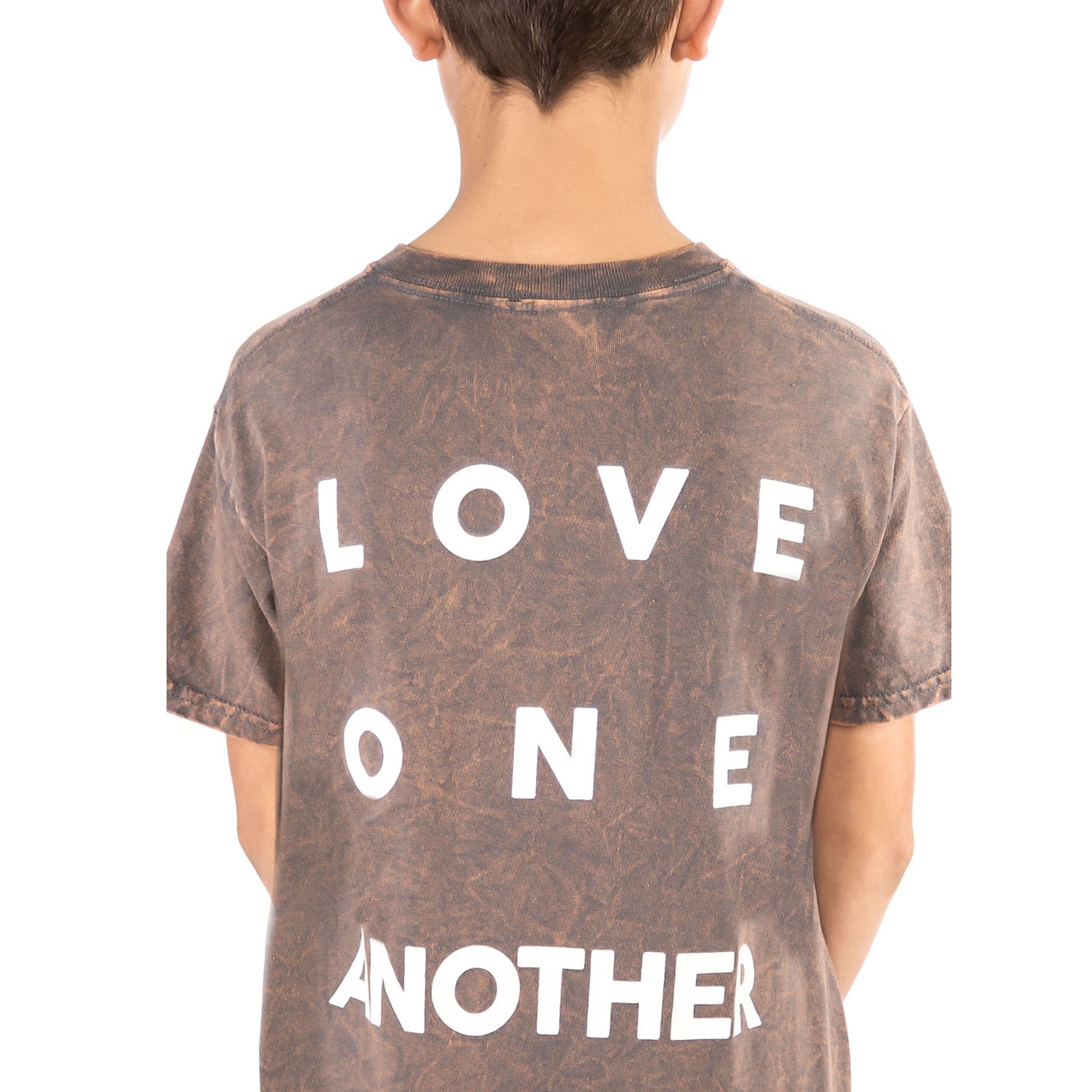 vintage charcoal grey love t-shirt