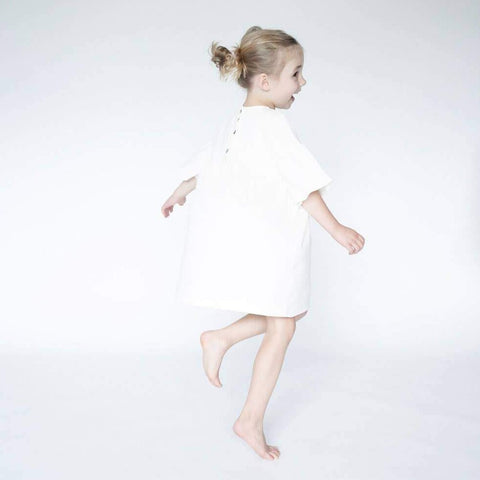 willow dress in white