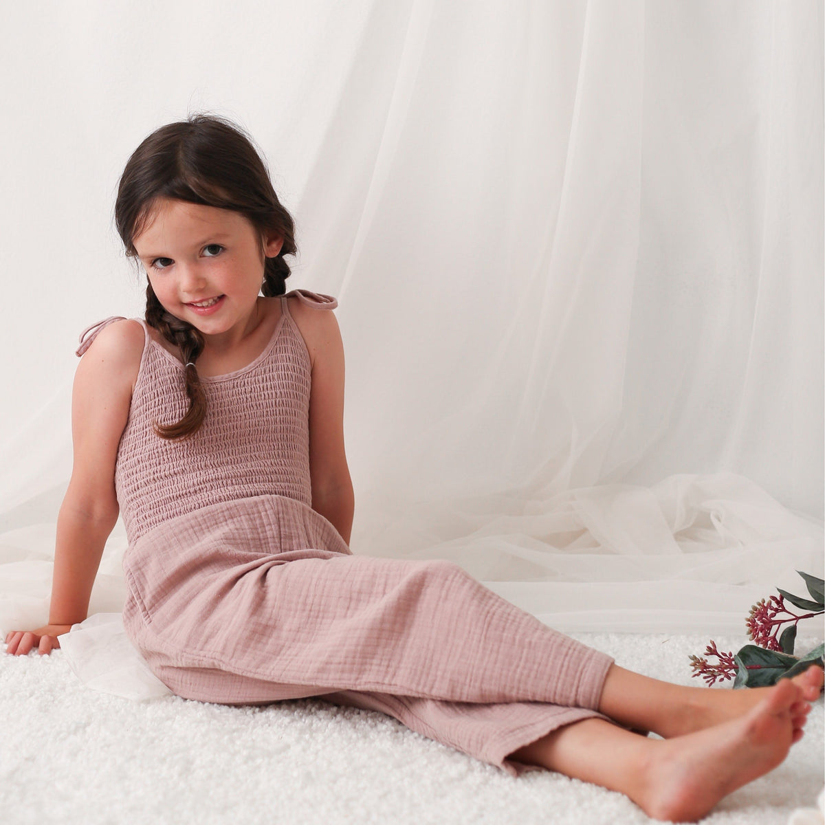 sienna jumpsuit in pink