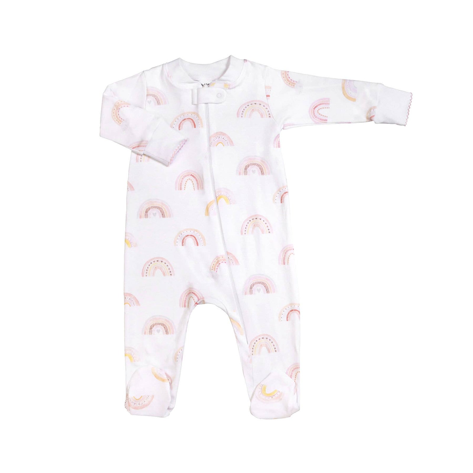 zabian rainbow original zipper romper